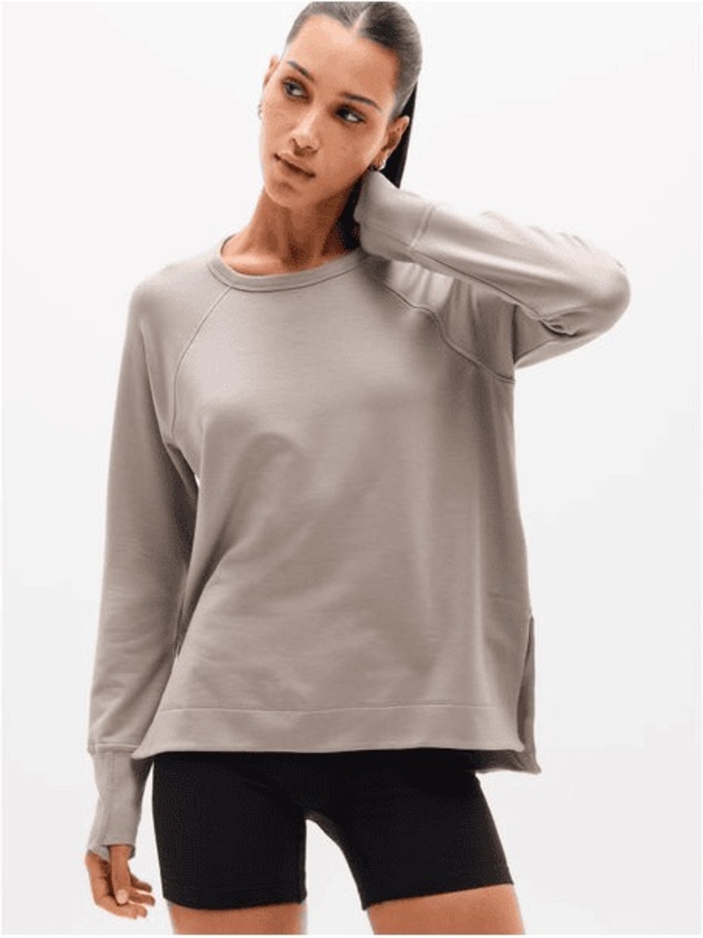 NWT Athleta Seasoft Scoop Neck Sweatshirt | 1X